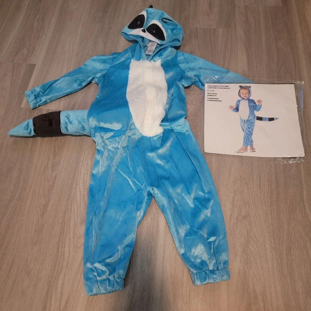 Blue Kids Jumpsuit Costume